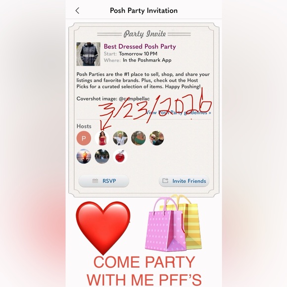 Other - Posh Party Invitation March 3/23/2026
